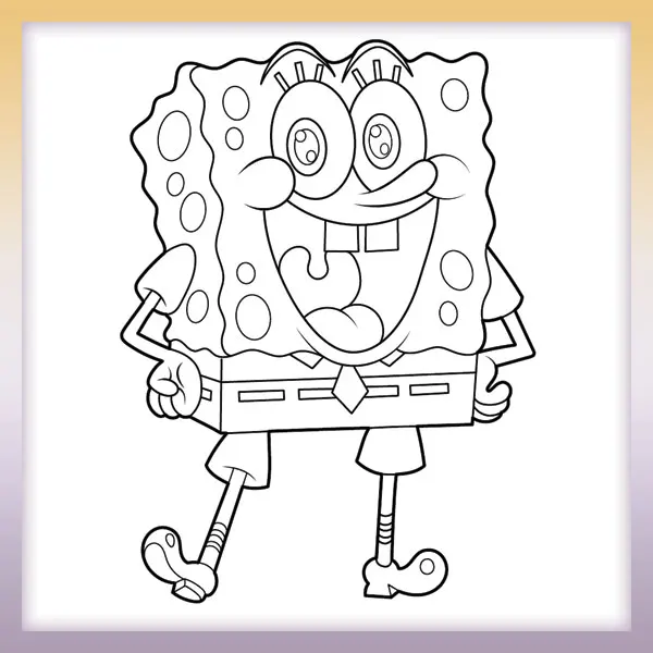 Spongebob | Online omaľovánky pre deti