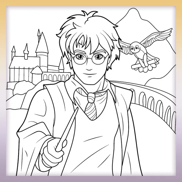 Harry Potter | Online omaľovánky pre deti