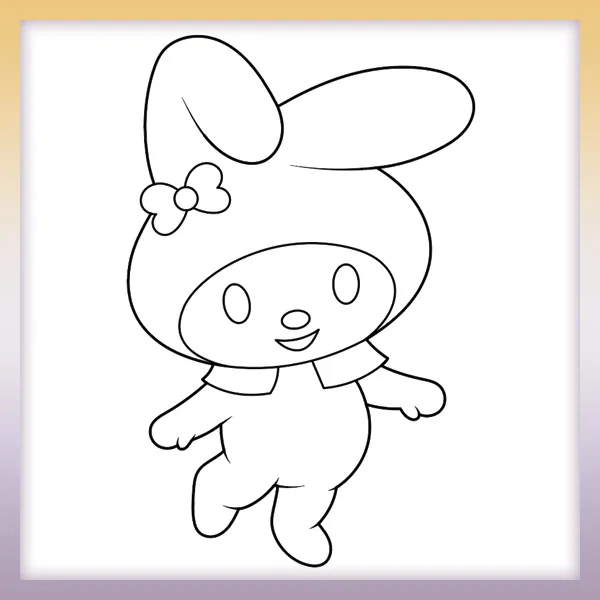 My Melody | Online omaľovánky pre deti