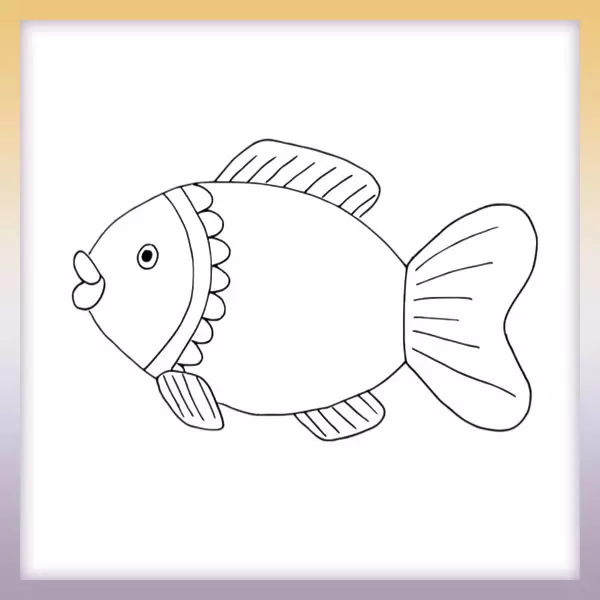 Ryba | Online omaľovánka