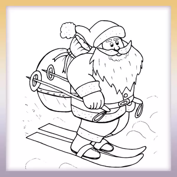 Santa Claus | Online omaľovánka